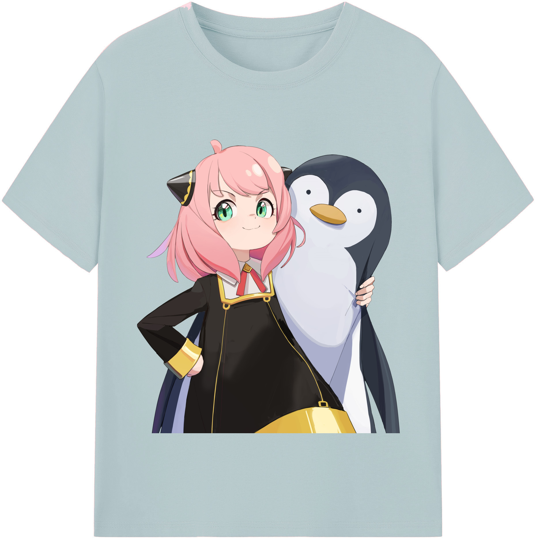 （画像用） SPY×FAMILY间谍家家酒 綿100％半袖Tシャツ（フロントプリント）